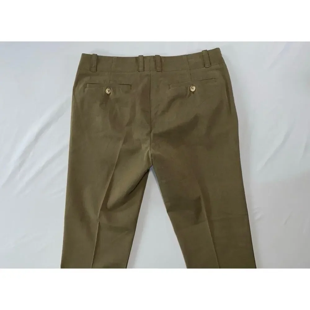 Mr Turk Jaquard Textured Birdseye Flat Front Chino Pants. Tag 32, Runs Big. GUC!